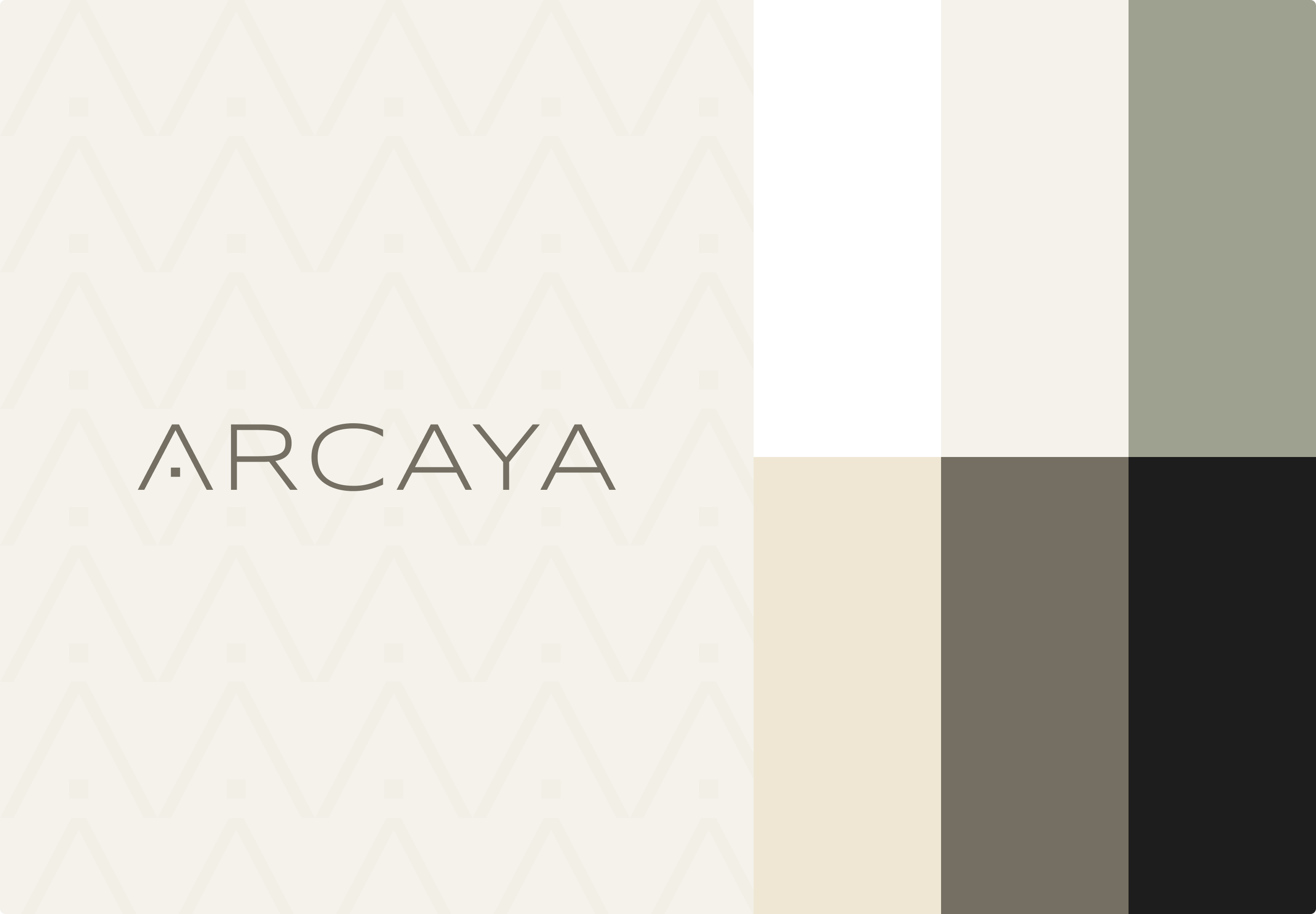 ARCAYA branding - user experience