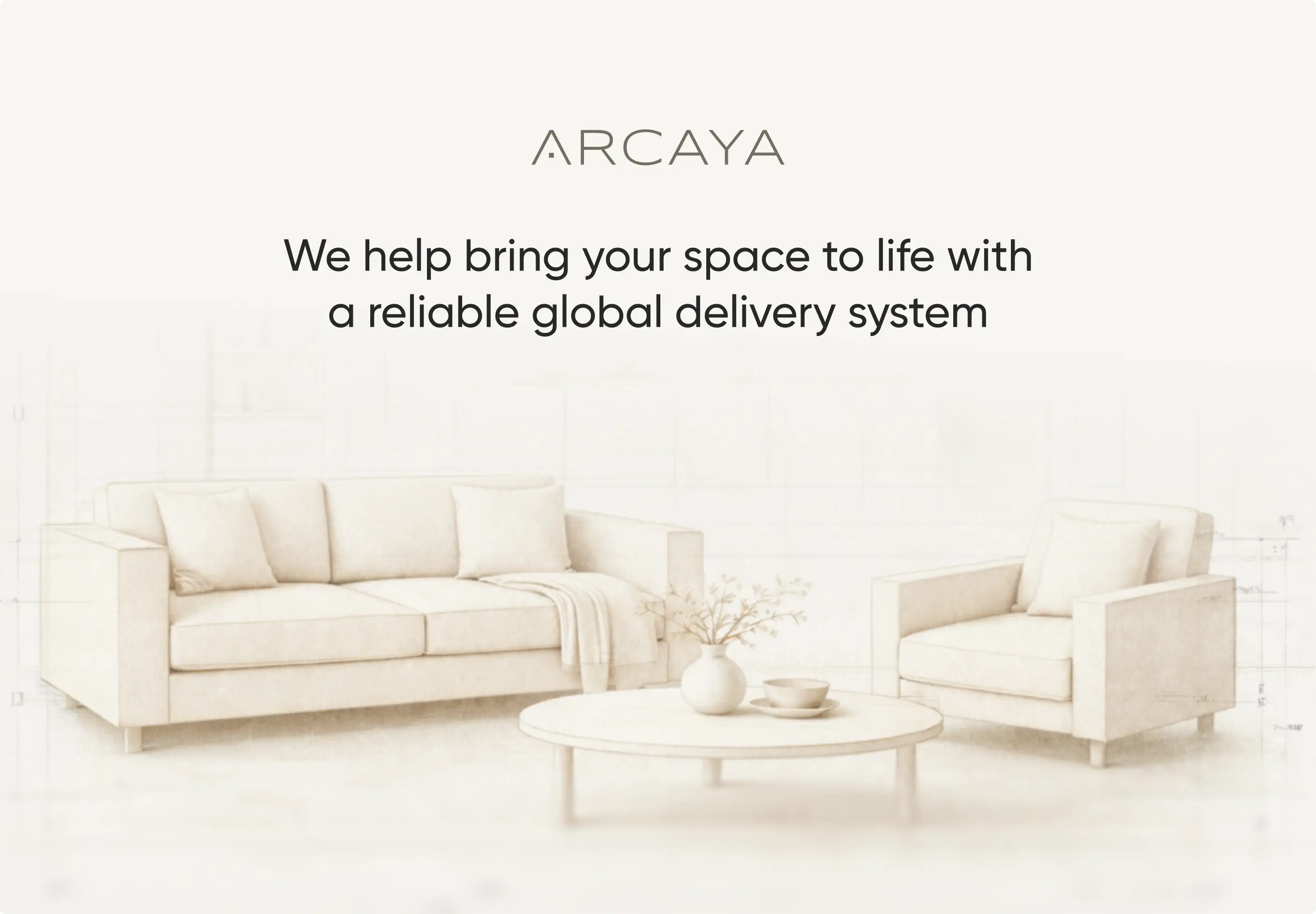 ARCAYA branding - layout showcase